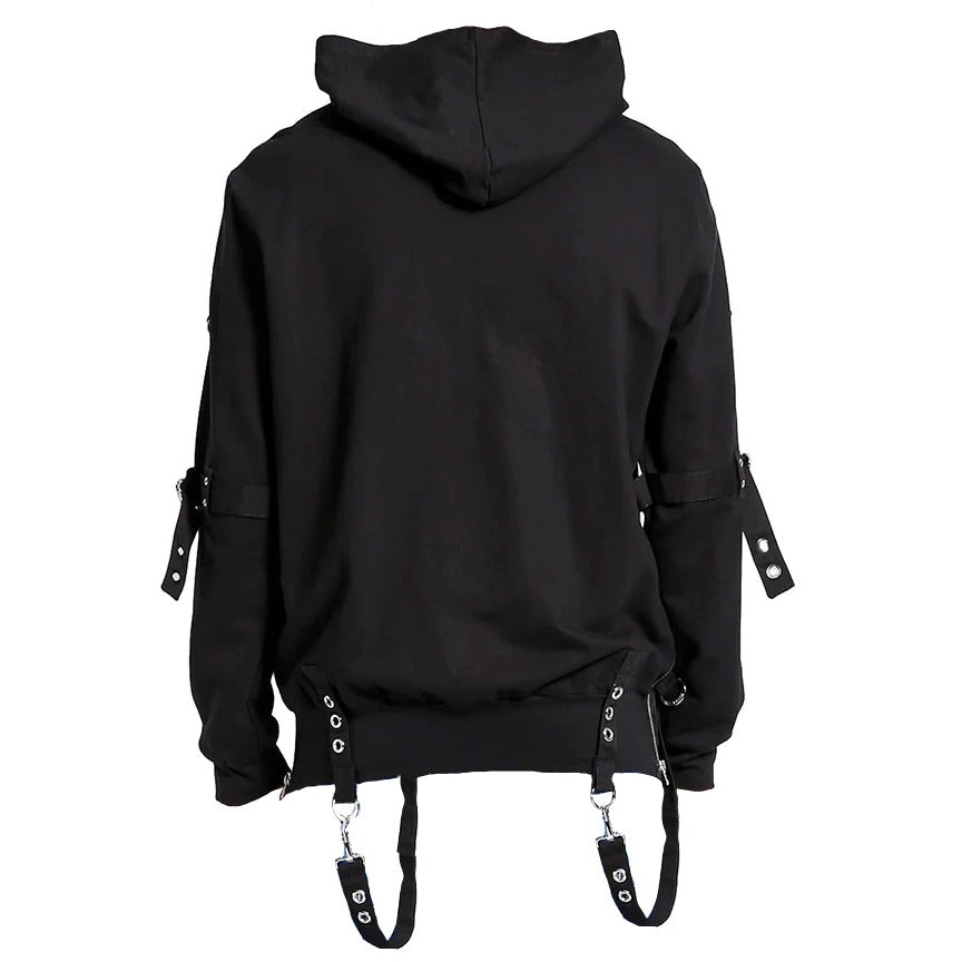 Gothic Bondage Clash Hoodie