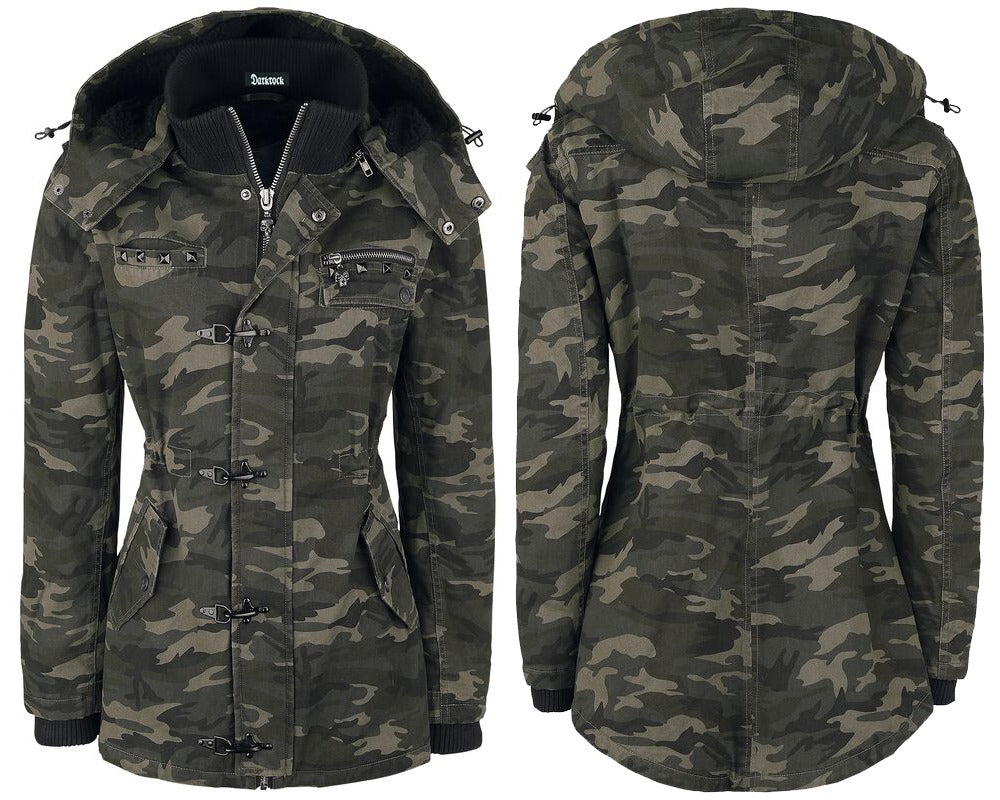 Gothic Winter Jacket camouflage