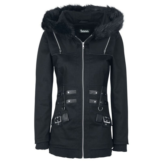 Gothic Sara Jacket Between Seasons Jacket Black