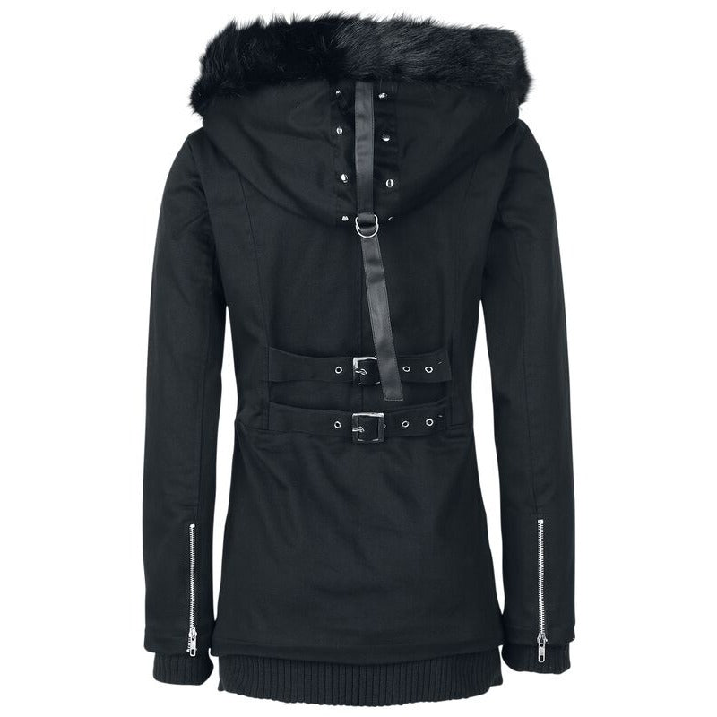 Gothic Sara Jacket Between Seasons Jacket Black