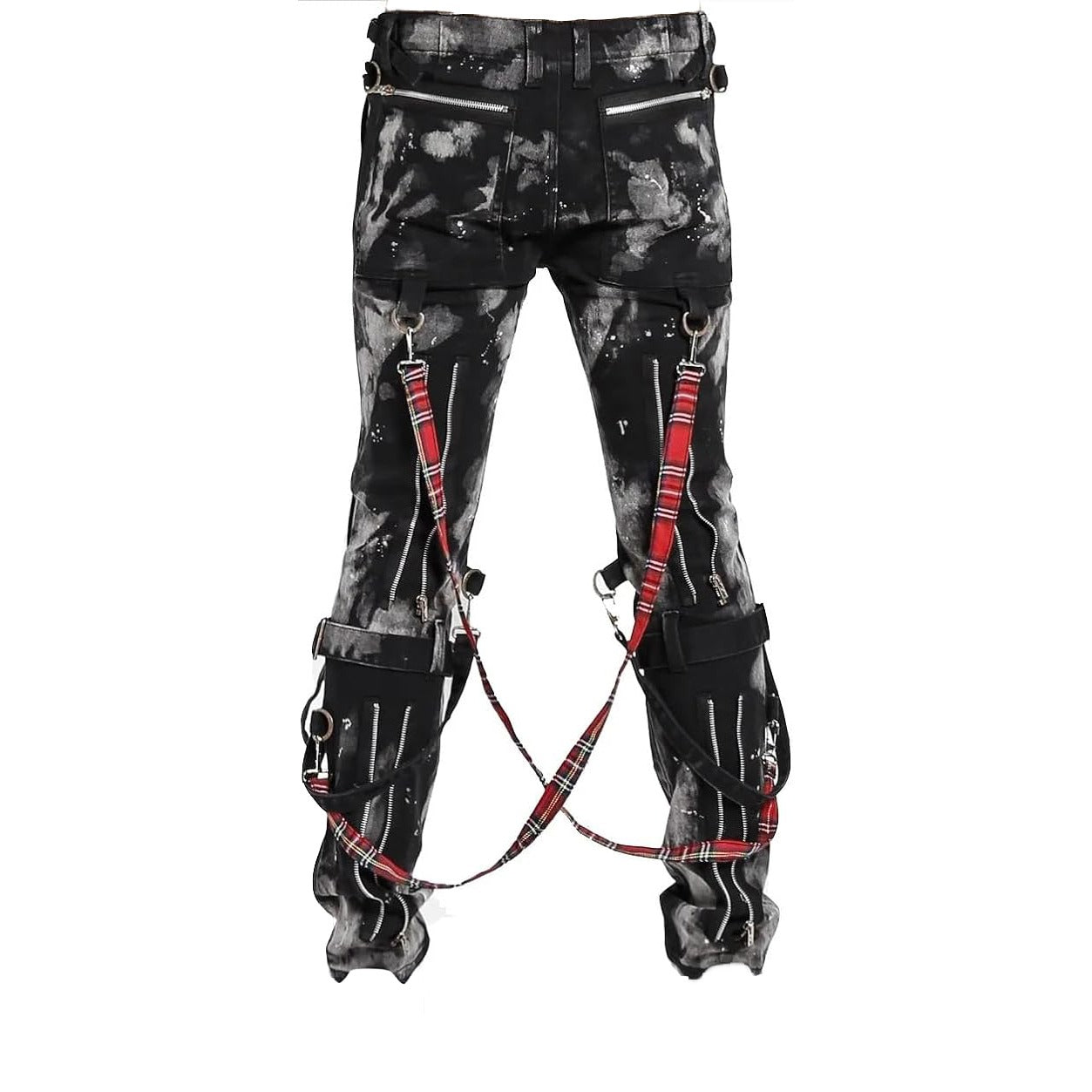 Prime Quality Handmade Men Gothic Bondage Day Walker Pant Alternative Punk Rock Bleach Emo Pants Unisex