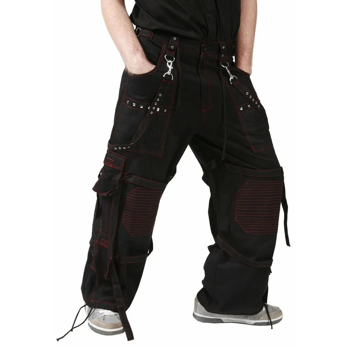 Tripp Extreme Bondage Skater Gothic Punk Rocker Cyber Goth Steampunk Biker Pant Unisex