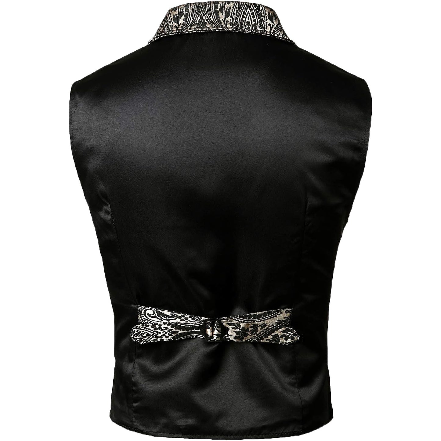 Gothic Men’s Victorian Suit Vest Steampunk Waistcoat