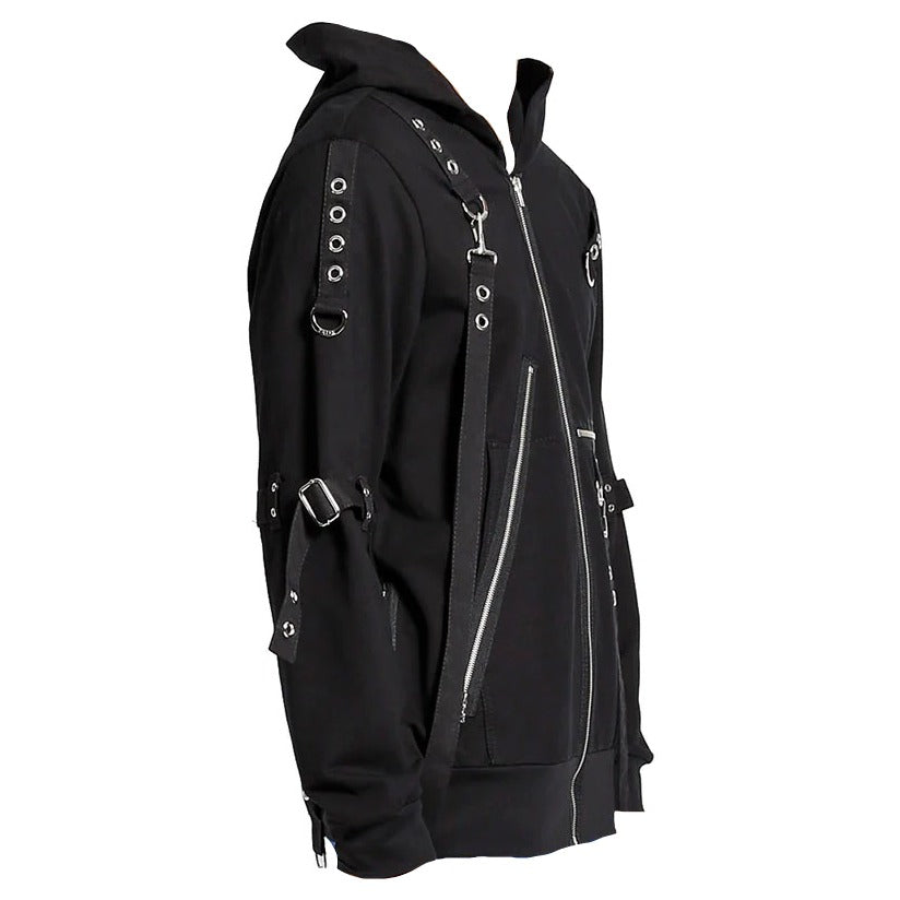 Gothic Bondage Clash Hoodie