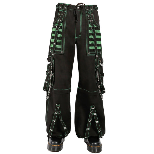 Gothic Extreme Bondage Skater Gothic Punk Rocker Cyber Goth Steampunk Biker Pants Unisex