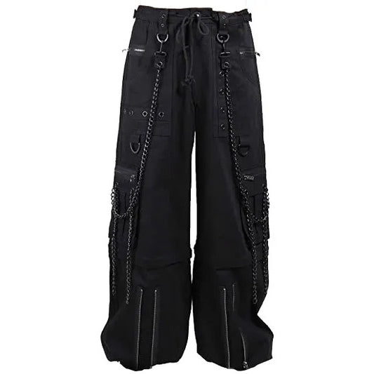 Gothic Bondage Rocker Men Pant Alternative Punk Rock Emo Trouser Pant Shorts Unisex