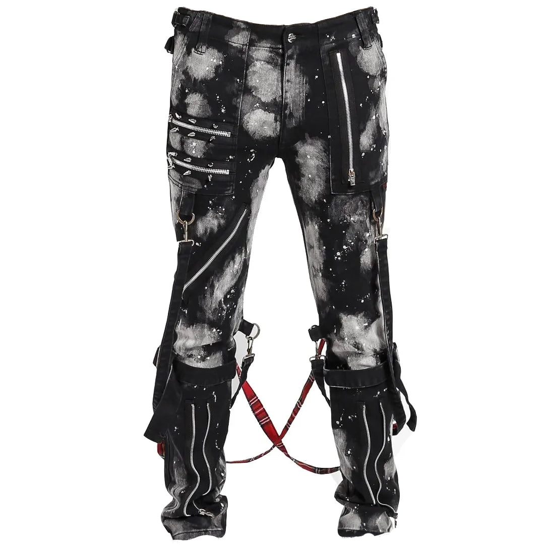 Prime Quality Handmade Men Gothic Bondage Day Walker Pant Alternative Punk Rock Bleach Emo Pants Unisex