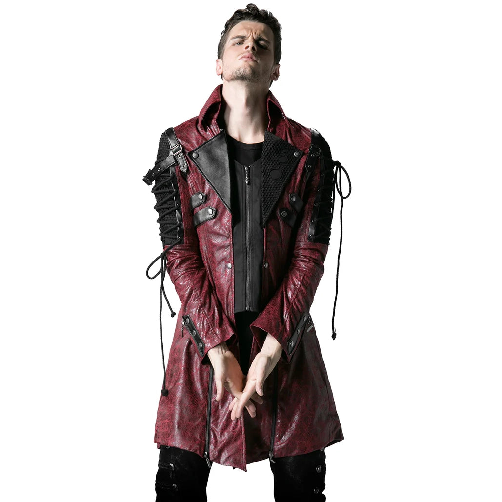 MENS POISONBLACK JACKET RED