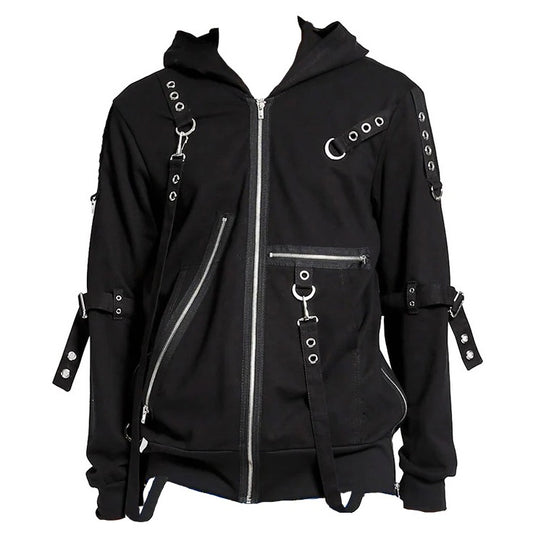 Gothic Bondage Clash Hoodie