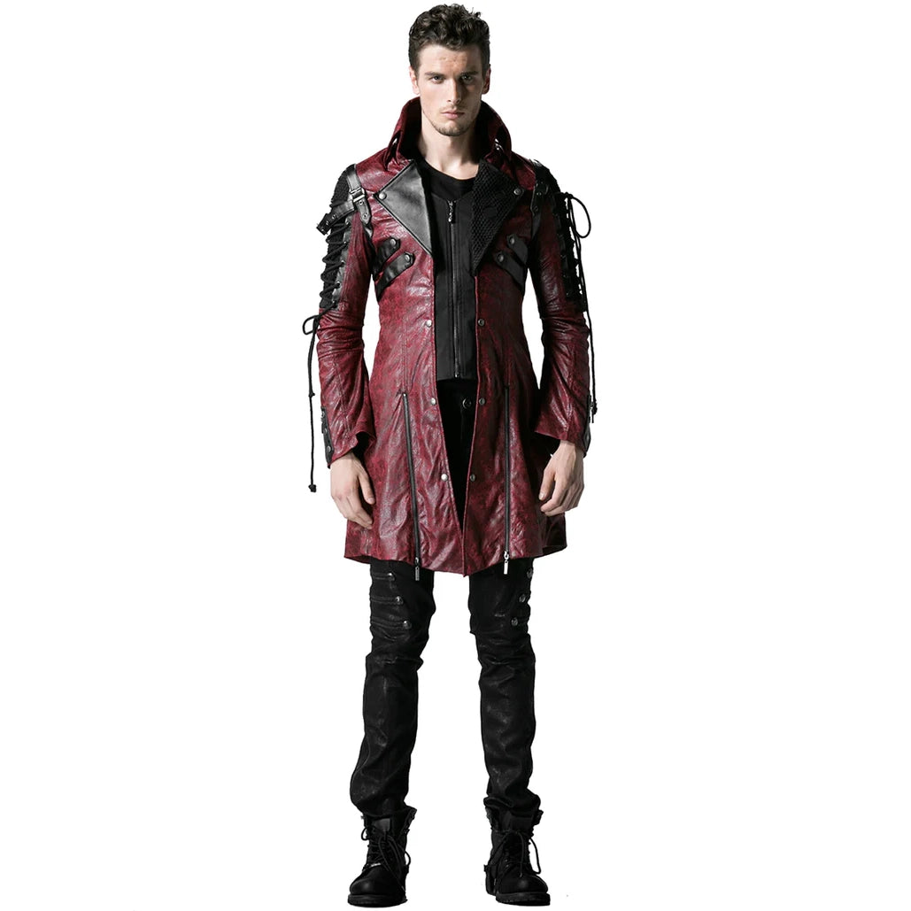 MENS POISONBLACK JACKET RED