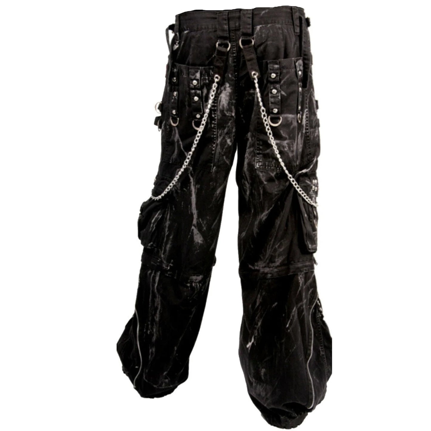 Gothic Jeans Apocalyptic Punk Emo Pants Unisex Mechanic Acid Goth Cyber Pants