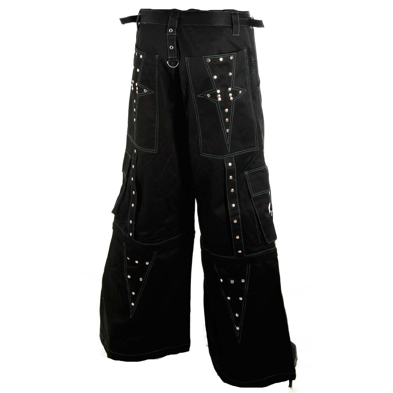 Gothic Men Gothic Cool Cyber Bondage Baggy Pants Unisex