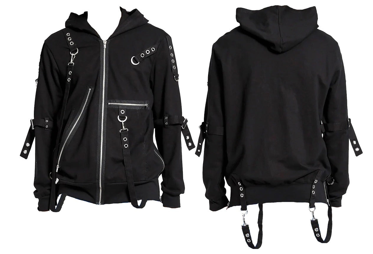 Gothic Bondage Clash Hoodie